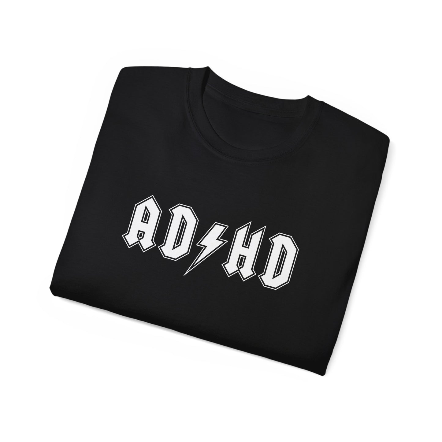 AD/HD: AC/DC Parody T-shirt