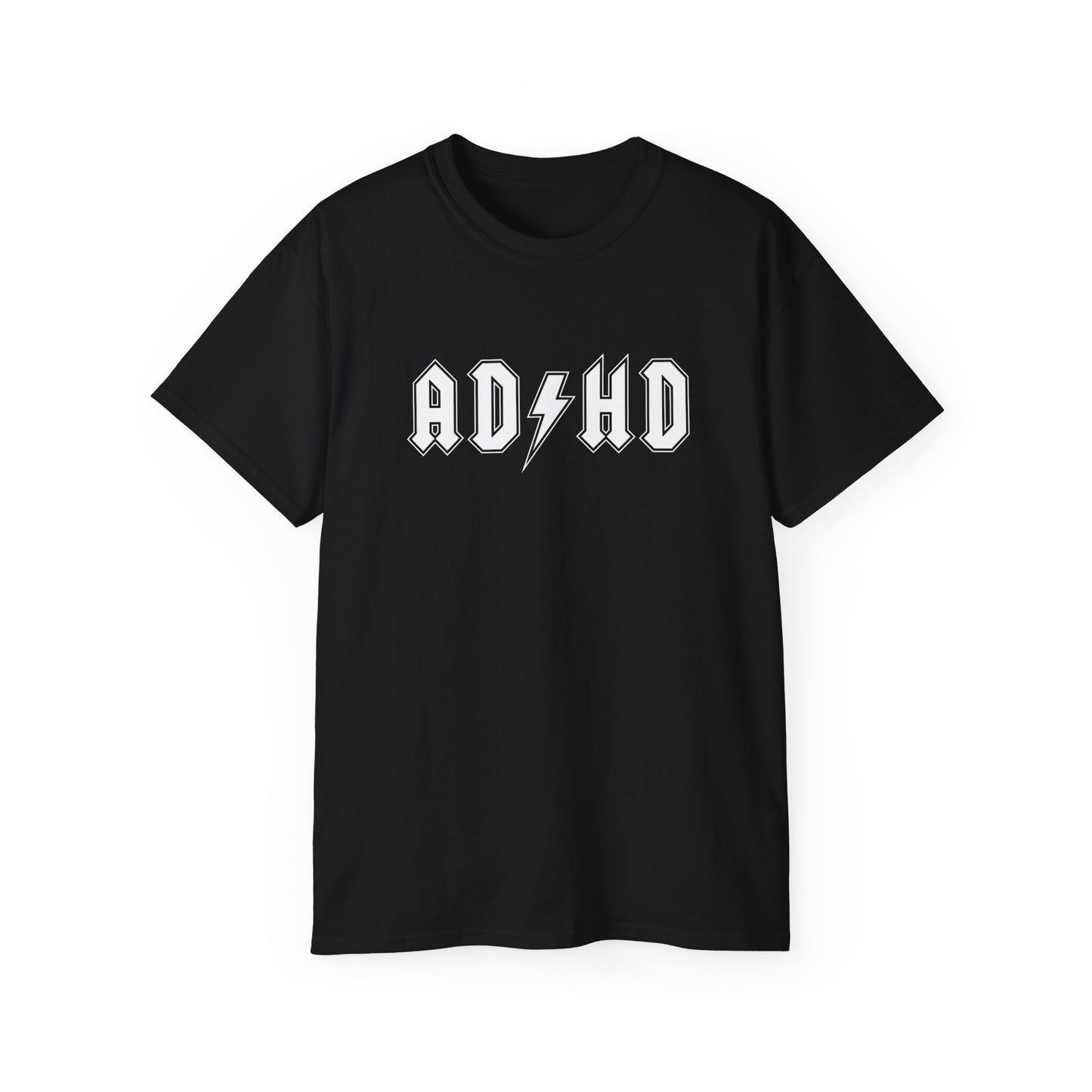 AD/HD: AC/DC Parody T-shirt