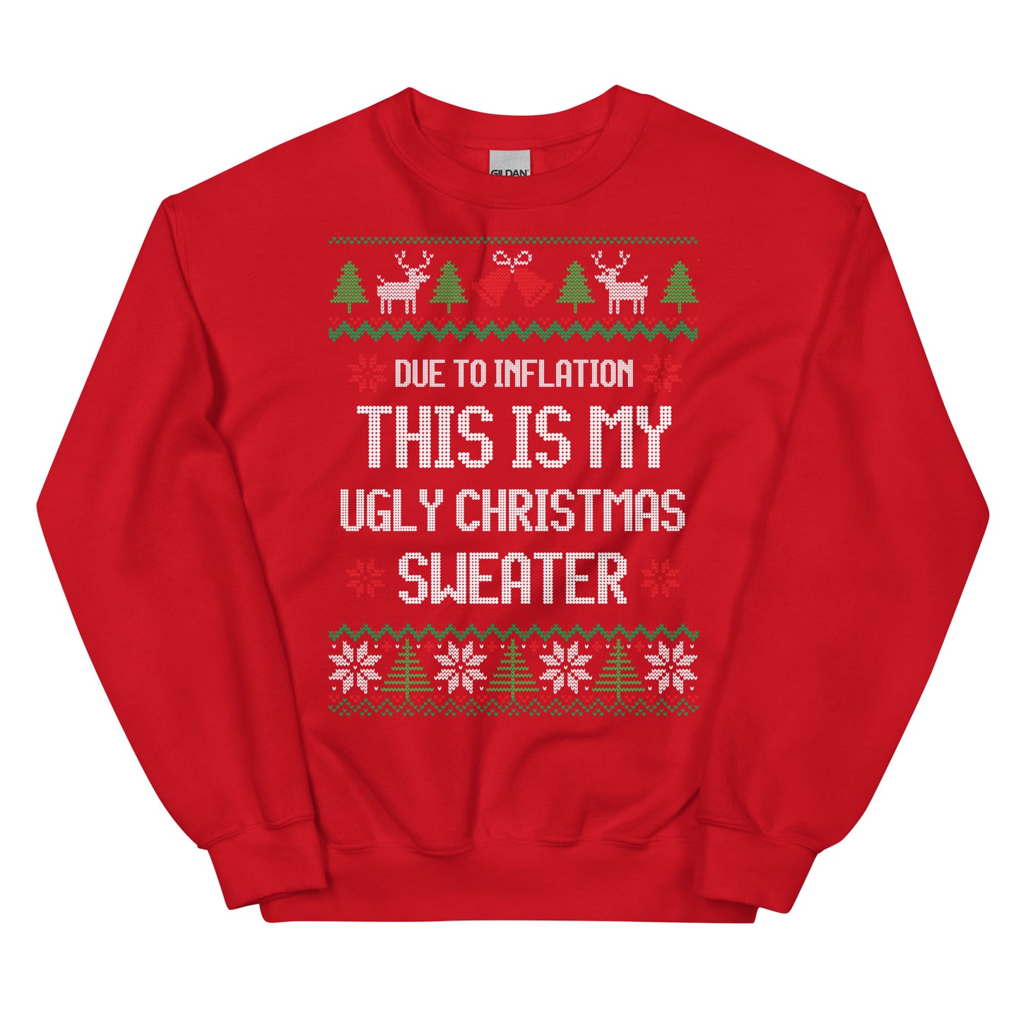 Due To Inflation This Is My Ugly Christmas Sweater